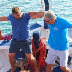 bbq-cruise-from-gouvia-limnopoula-beach-swimming-lunch-on-board-2