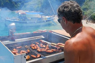 BBQ Cruise from Gouvia | Limnopoula Beach, Swimming & Lunch On Board