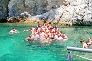 Kassiopi Cruise from Gouvia | Northeast Corfu Boat Trip & Swimming Stops